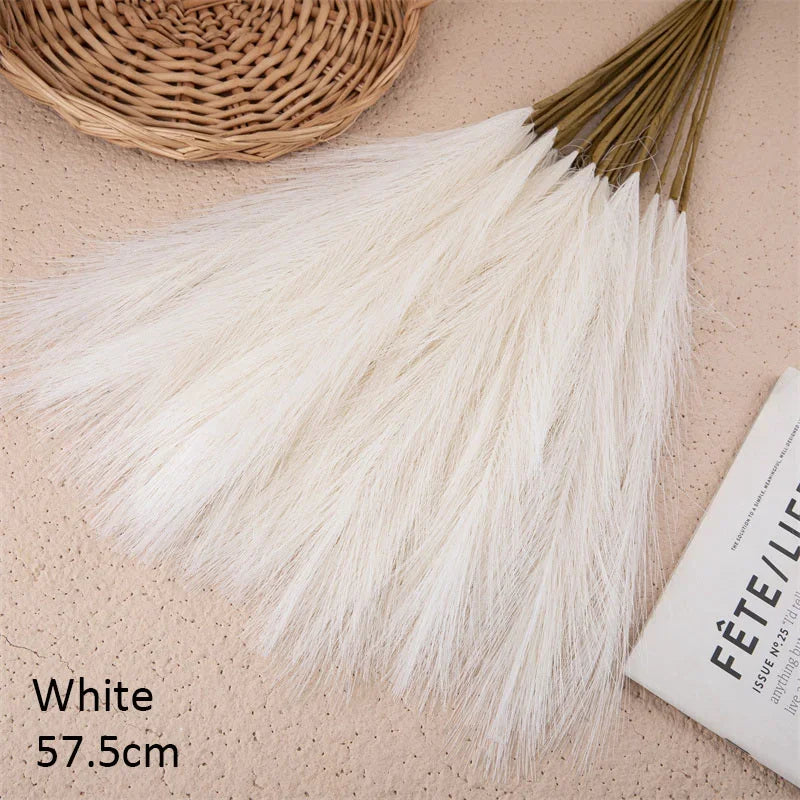 Pampas Grass decoration fake 10Pcs