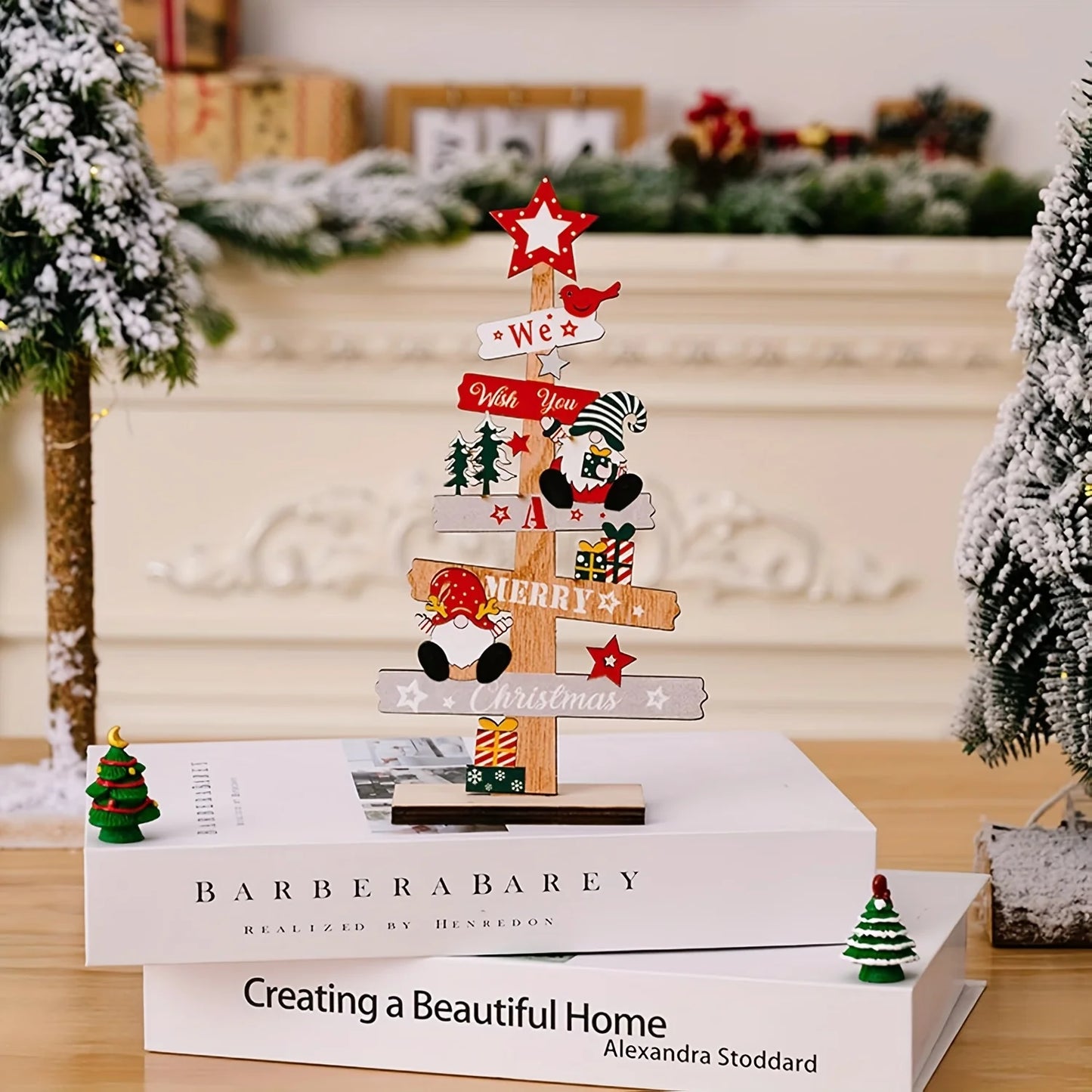 Christmas Tree & Santa DIY Decor