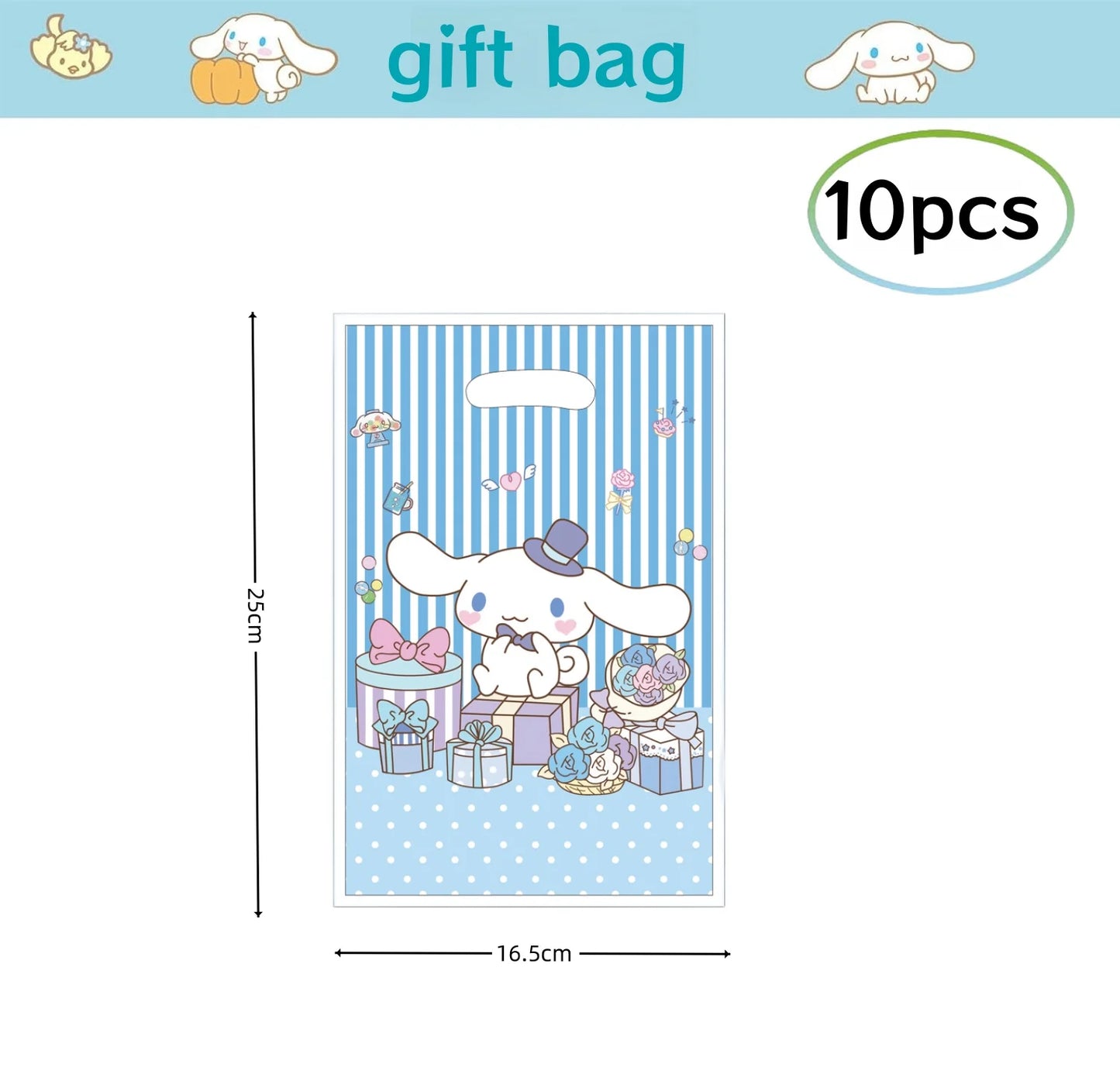 Cinnamon party decorations kit