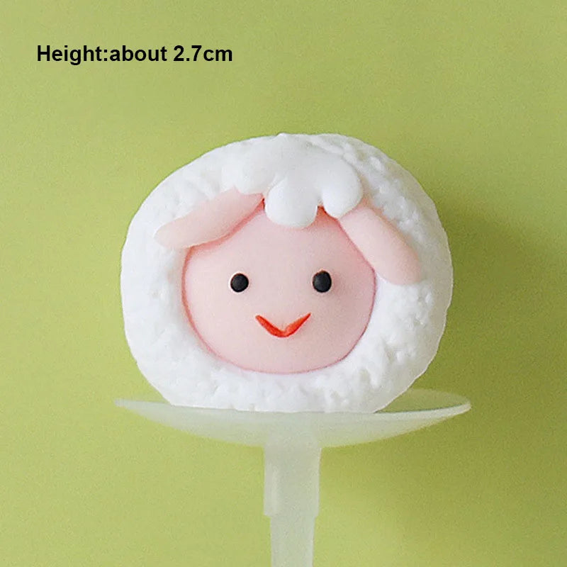 Farm animal party cake decoration 1pcs