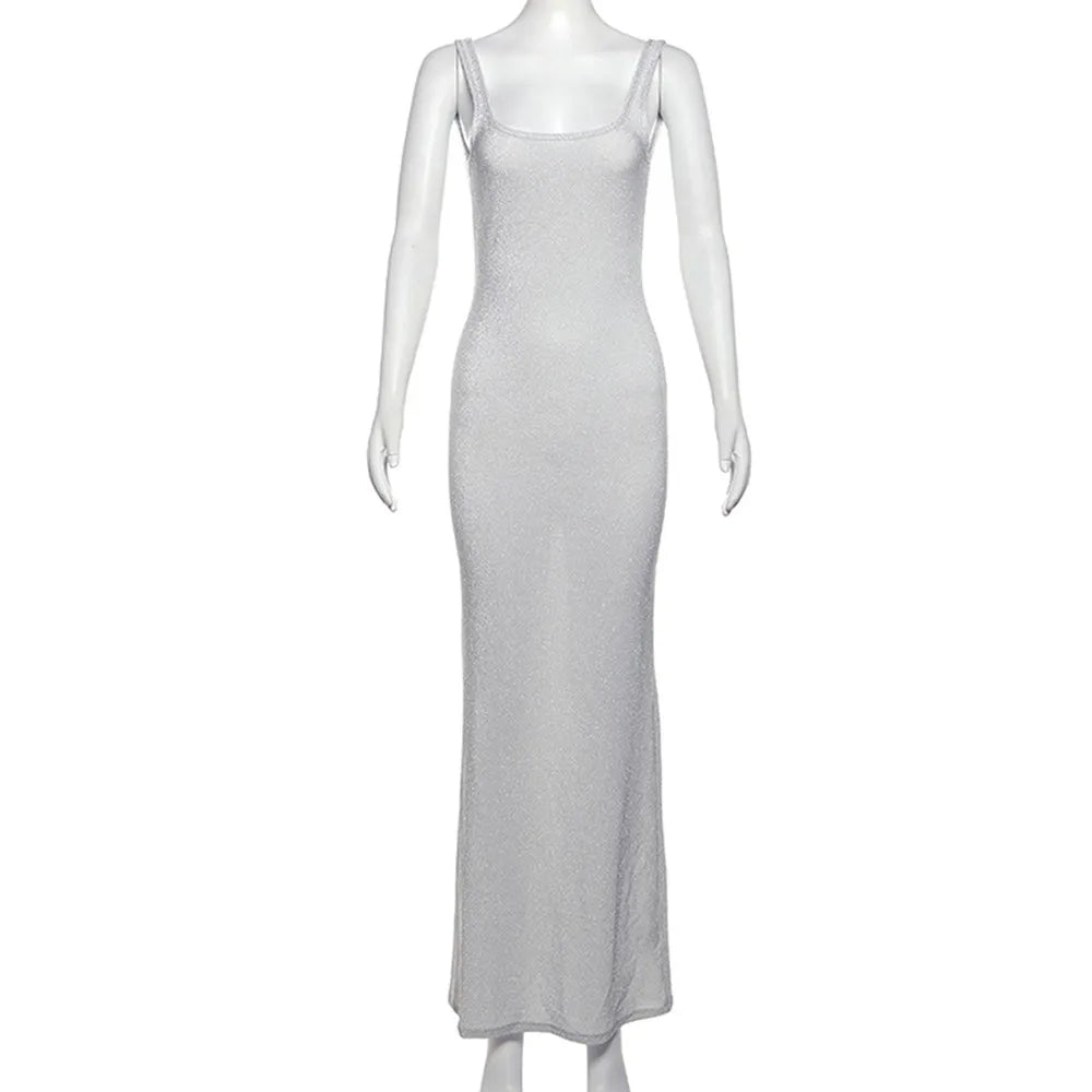 Carol Autumn Sequin Long Dress