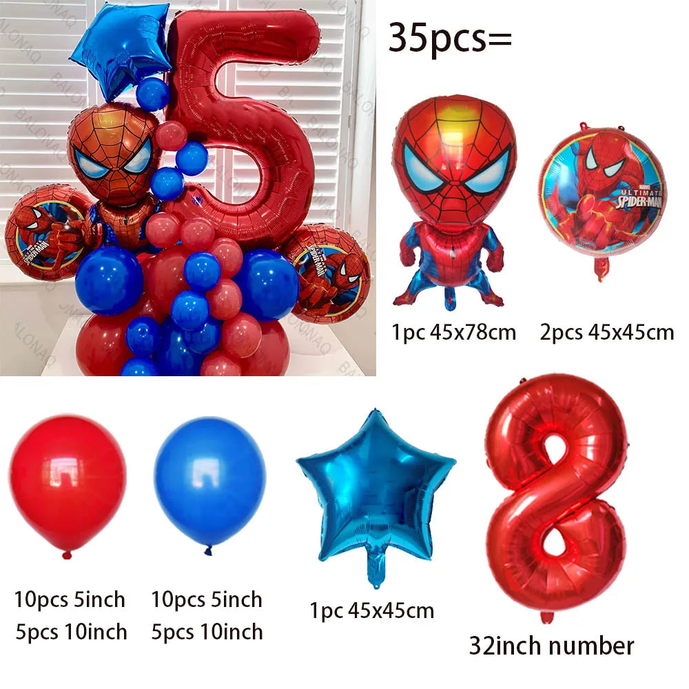 Spiderman Foil Helium