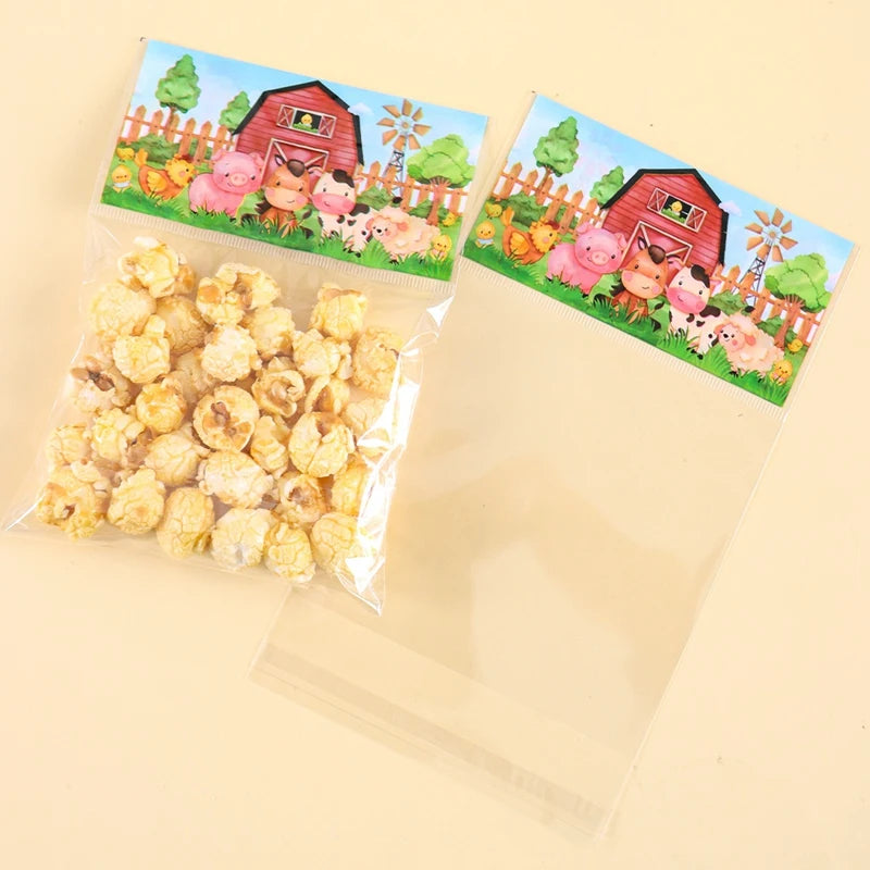 Farm Animals Goodie Candy Bags Farm 30/50pcs