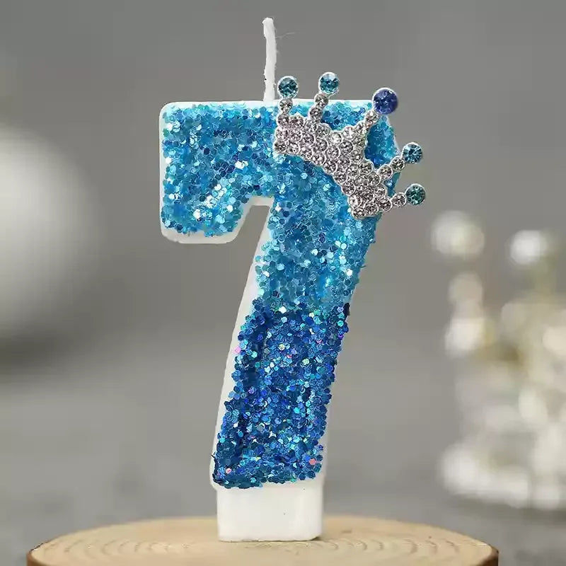 Princess crown candle