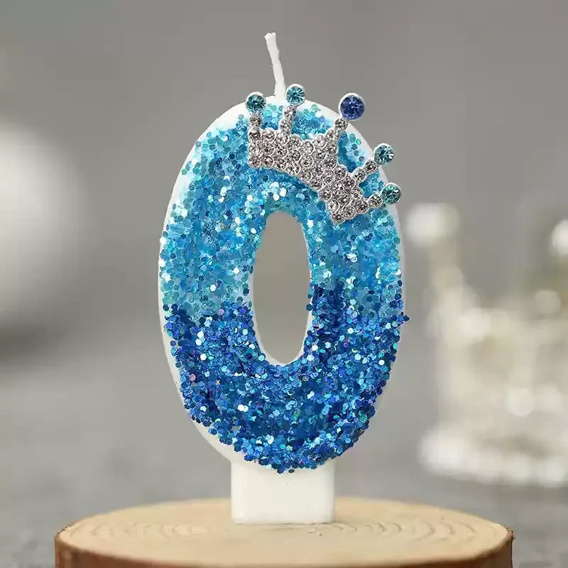 Princess crown candle