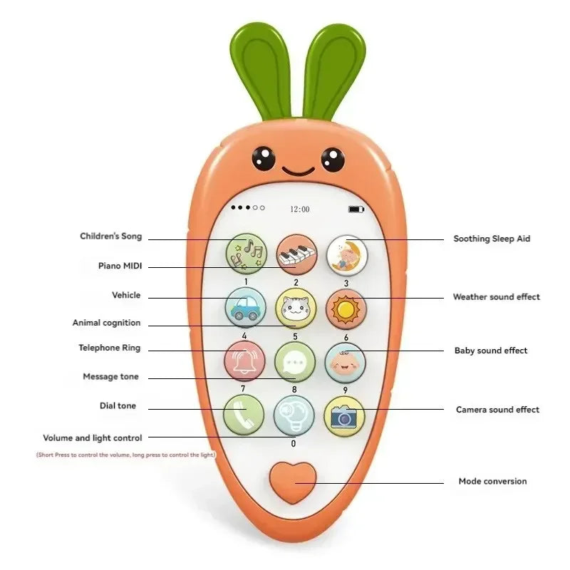 Roby rubber mobile simulated , puzzle,music