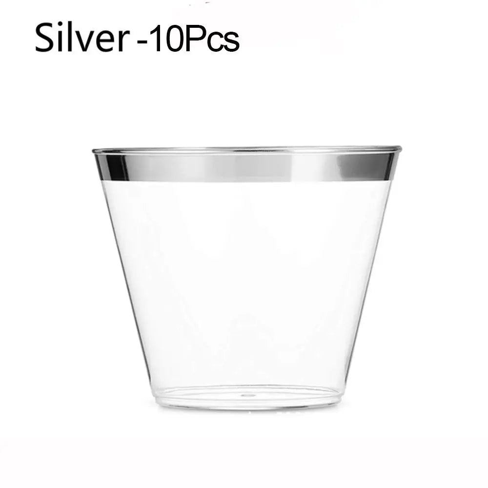 Plastic dessert cup 10/30/50pcs 50/60/90ML