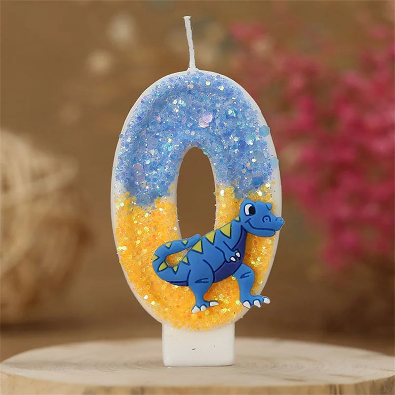 Dinosaur candles