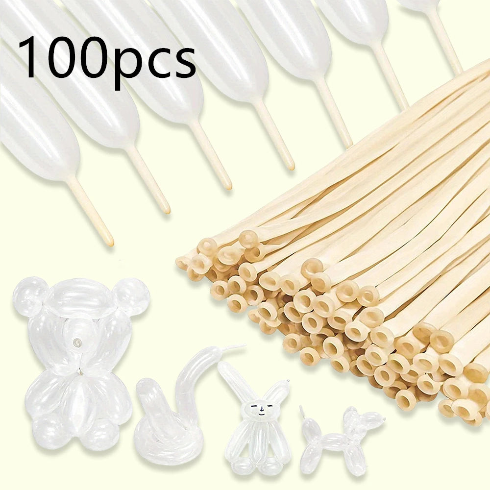 Colorful Magic Balloons 100Pcs