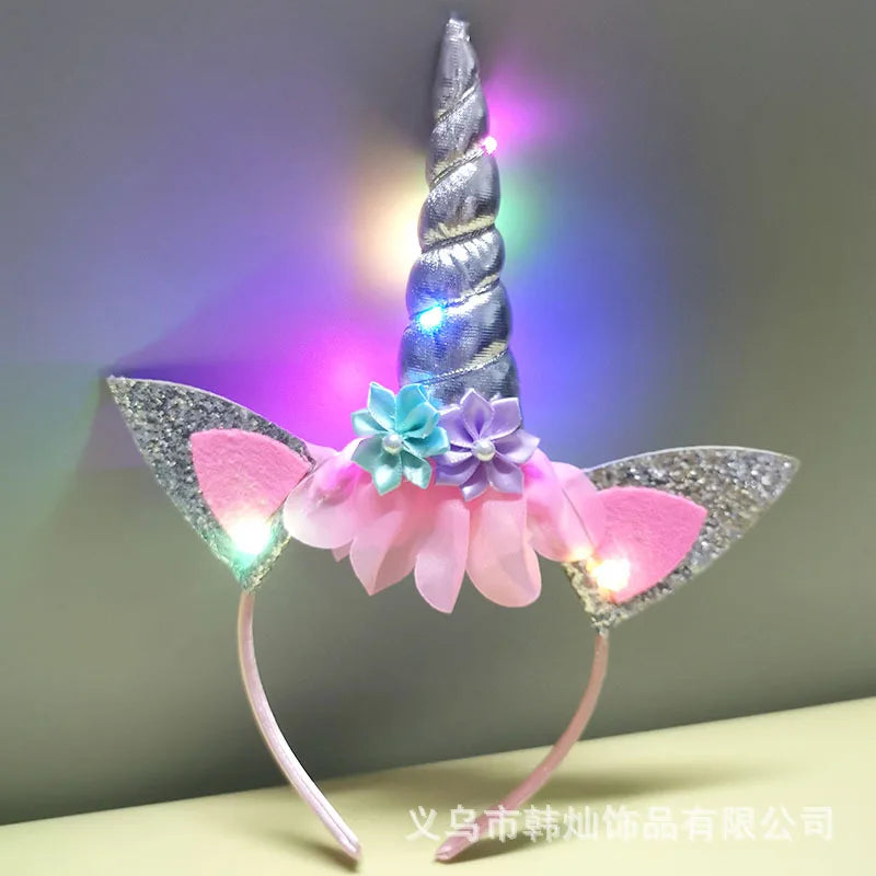 Lights Unicorn Headband