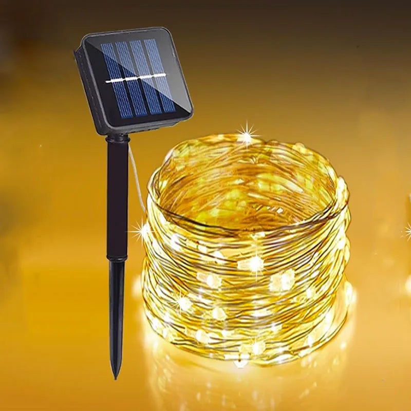 Solar Garden Fairy Lights (8 Modes)
