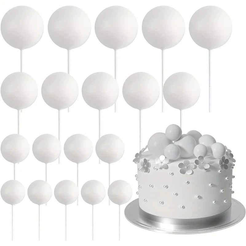 20Pcs Gold & Silver ball decoration