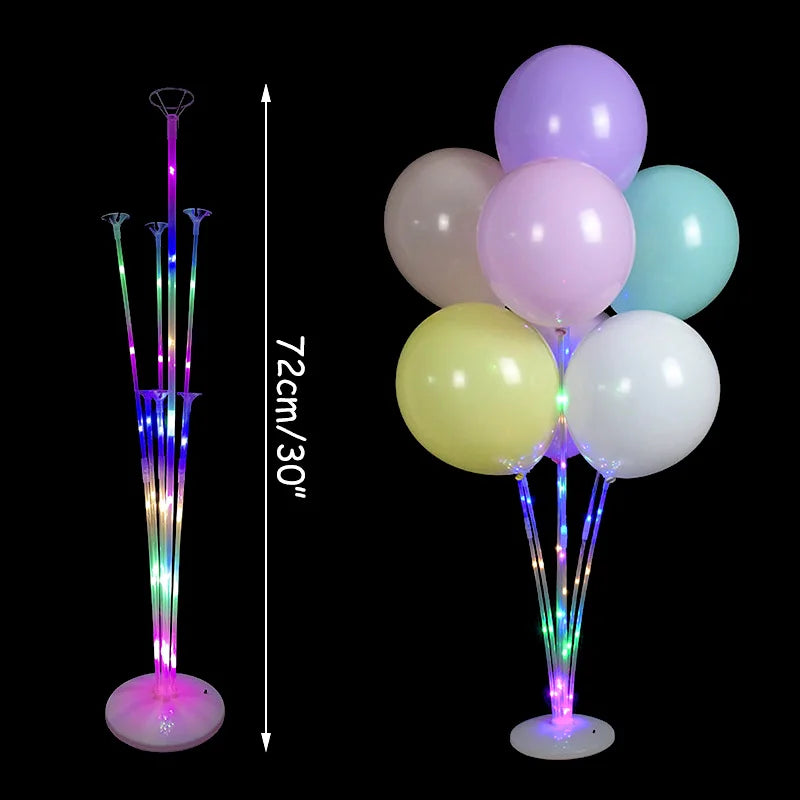 7/11 Tubes Balloons Stand