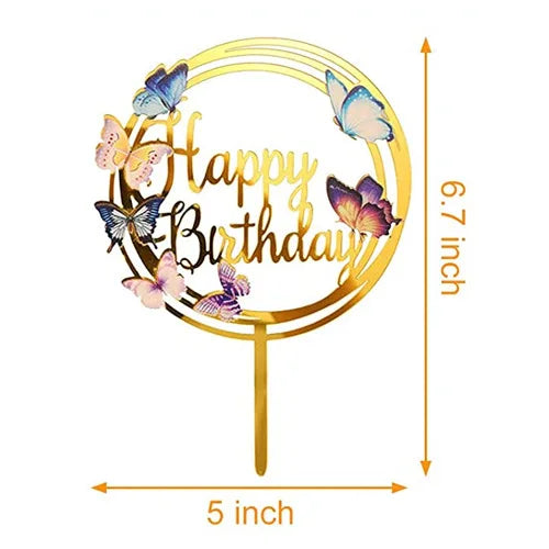 New 3D Color Printing Cake Topper