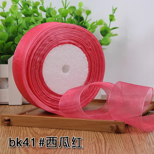 Organza ribbon 50 yards/Roll
