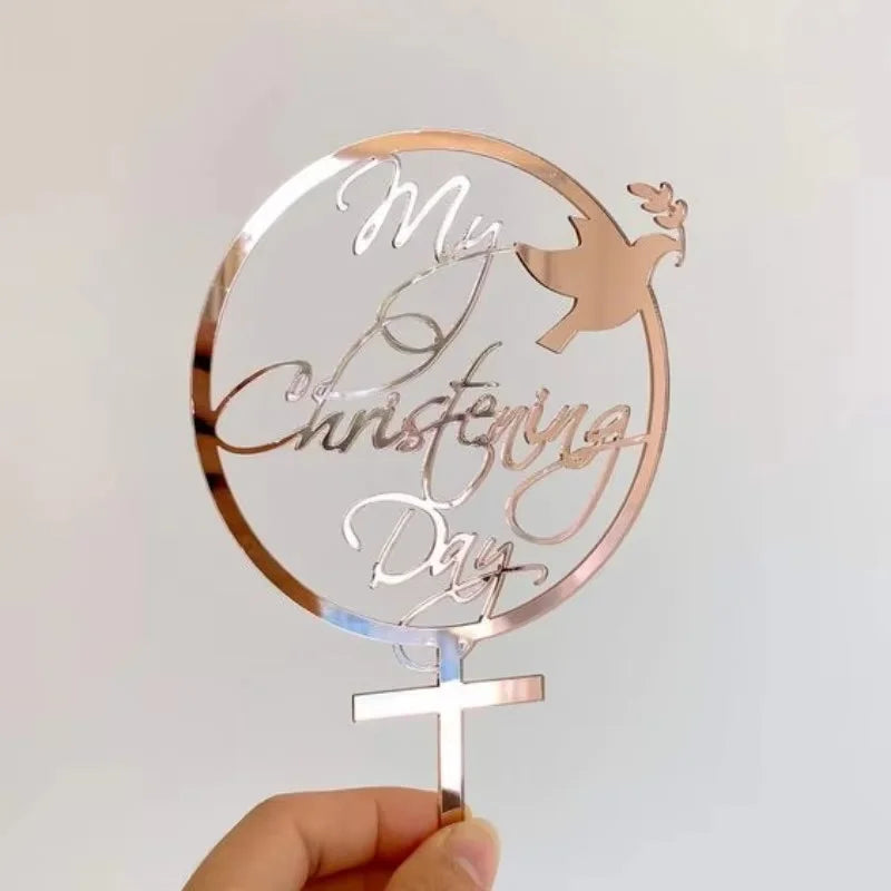 Baptism , First Communion cake decorations