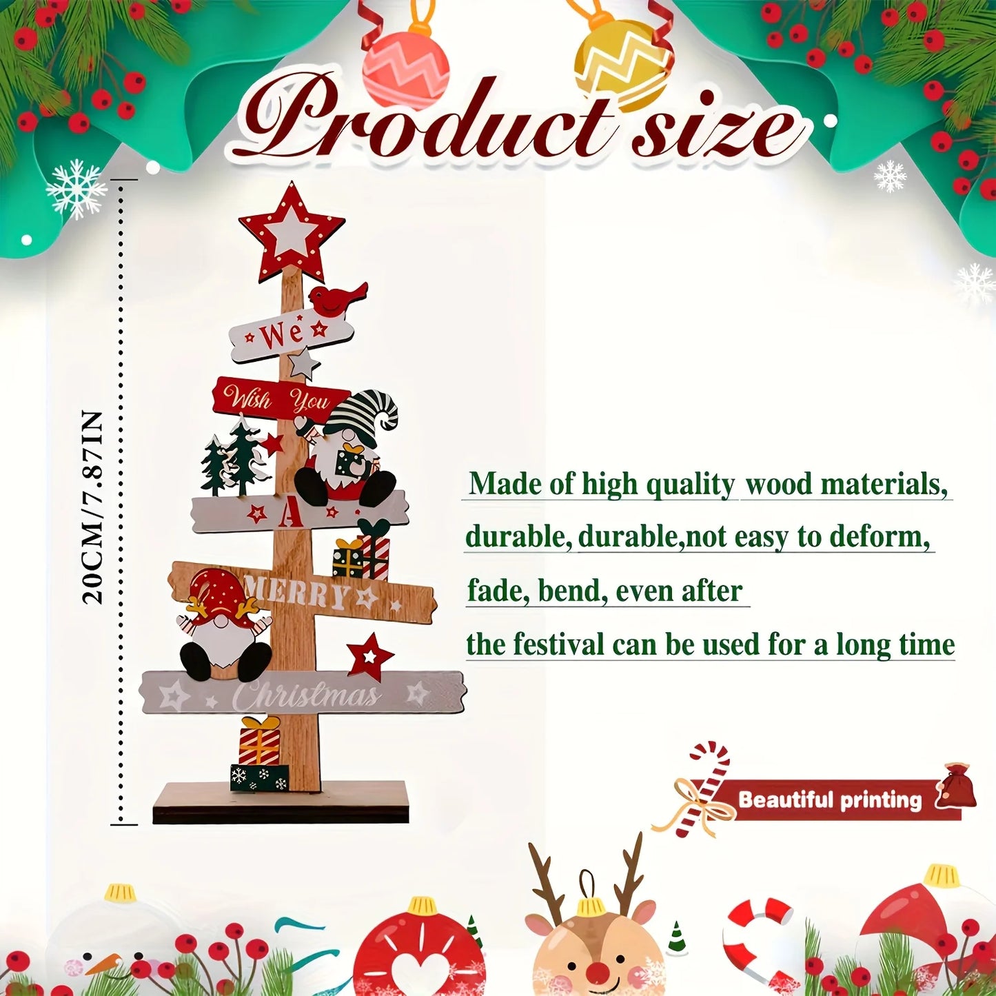 Christmas Tree & Santa DIY Decor