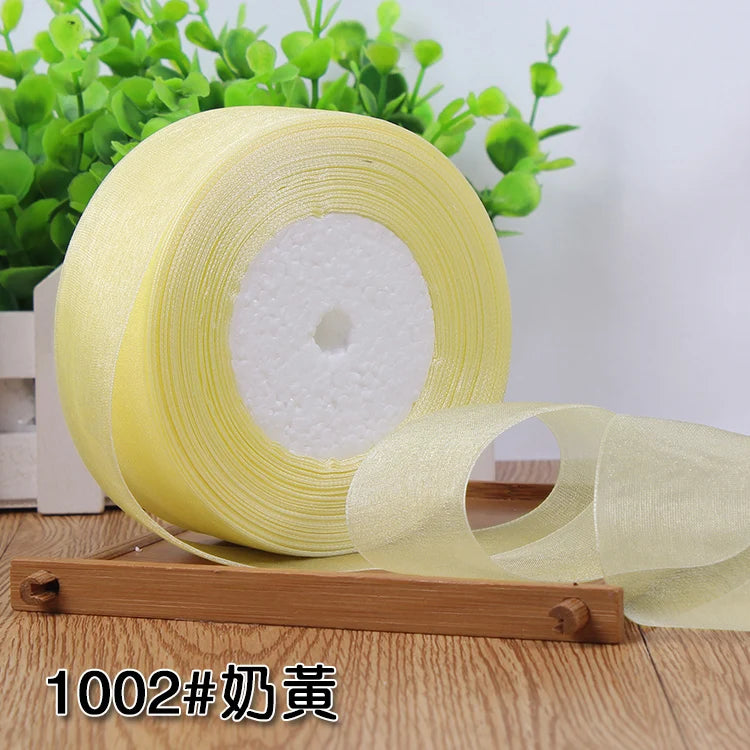Organza ribbon 50 yards/Roll