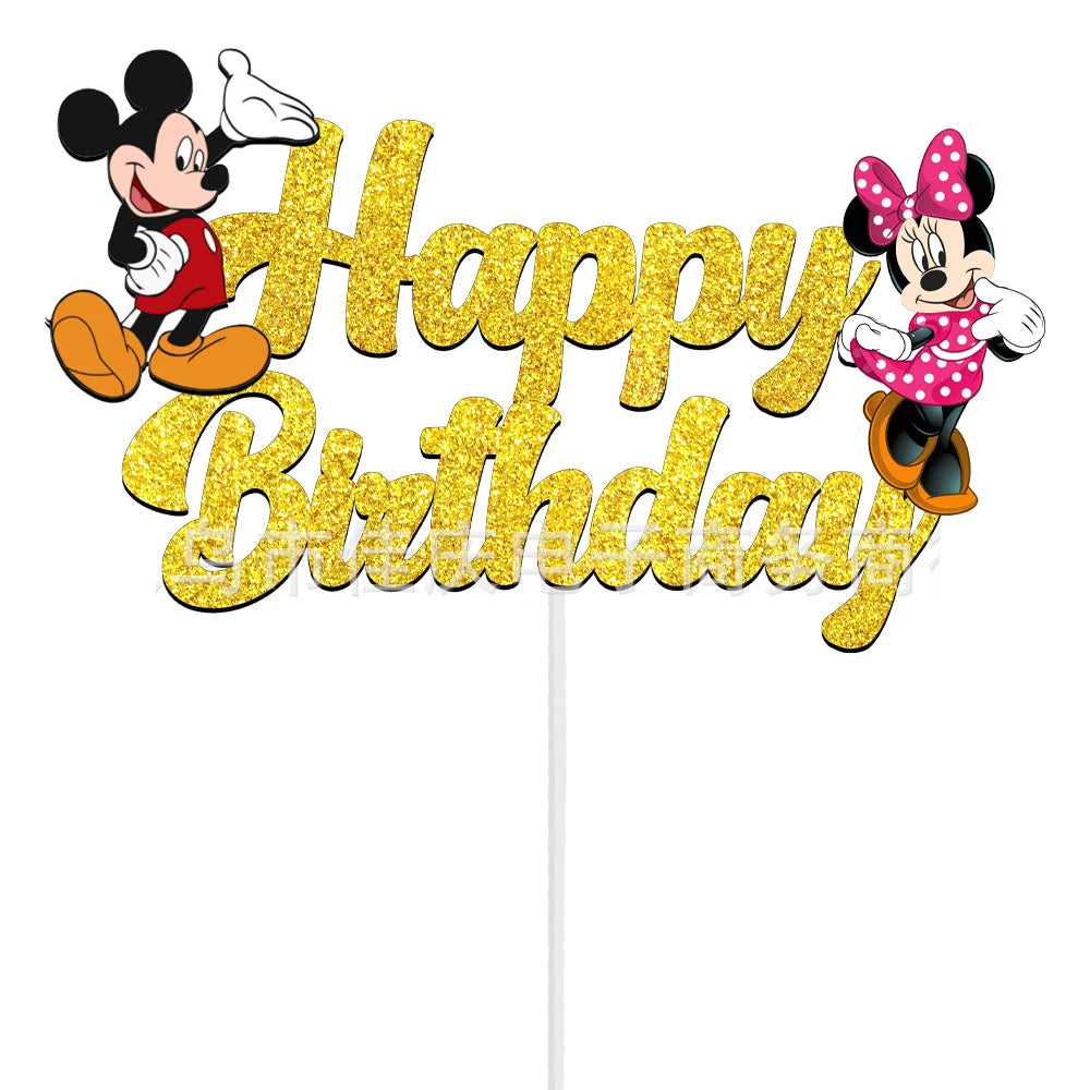Minnie mouse cake decoration