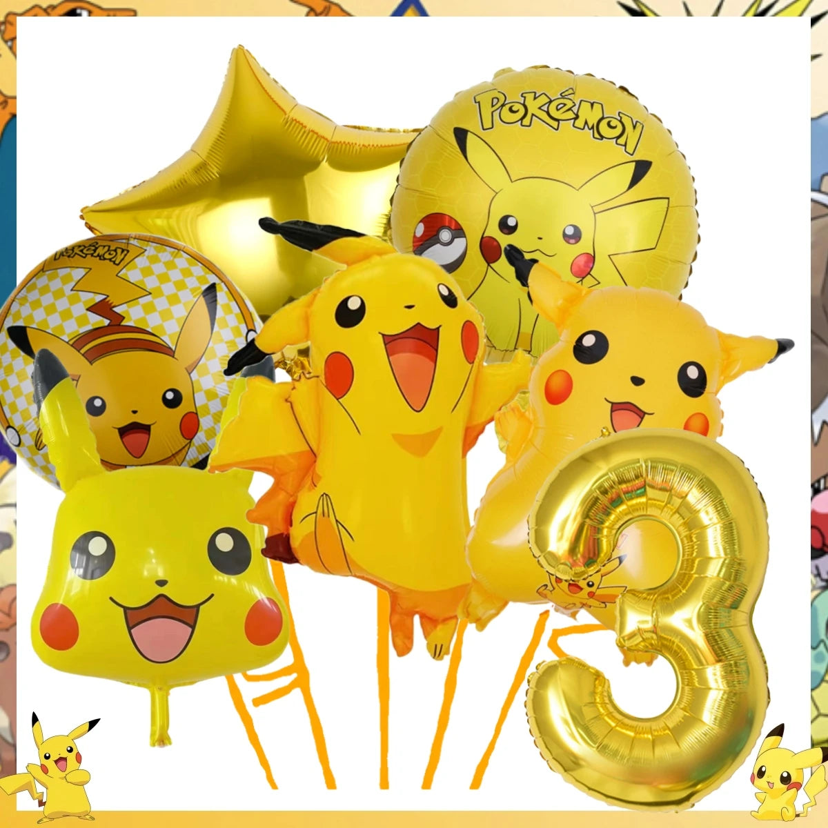 Pokemon decoratoin kit