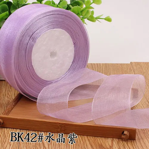 Organza ribbon 50 yards/Roll