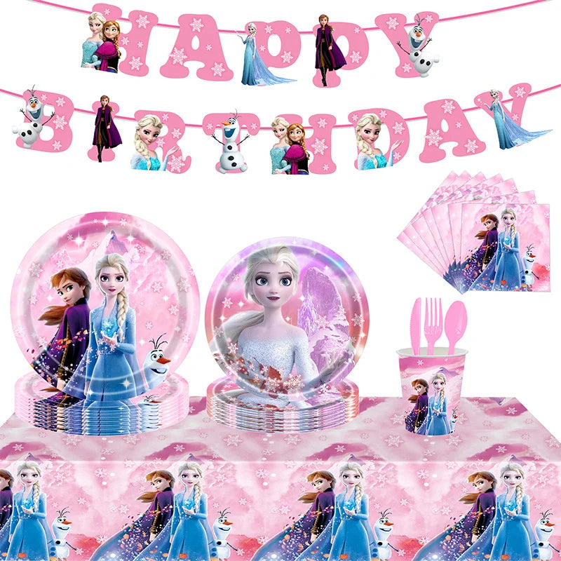 Elsa and Anna Frozen Decorations