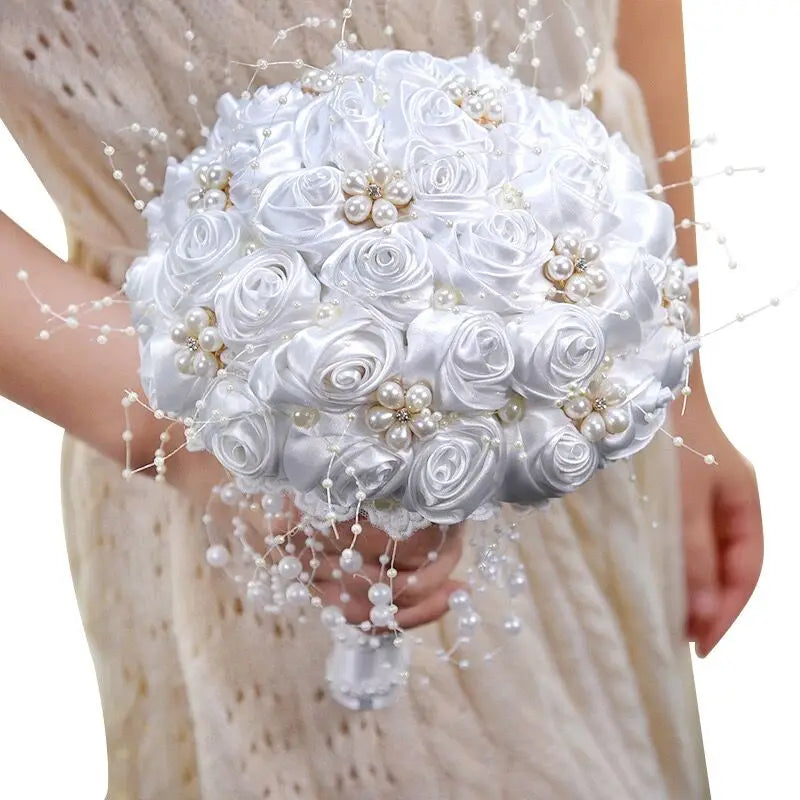 Rose white and ivory bouquet