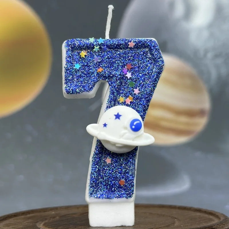 Space Astronaut candle