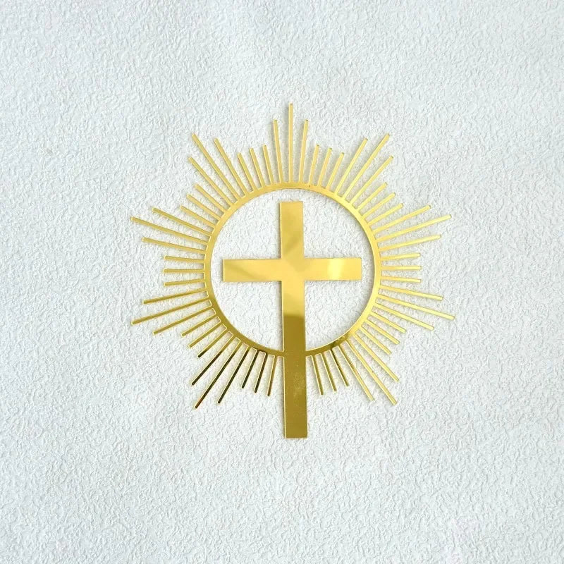 Baptism Cross cake Topper