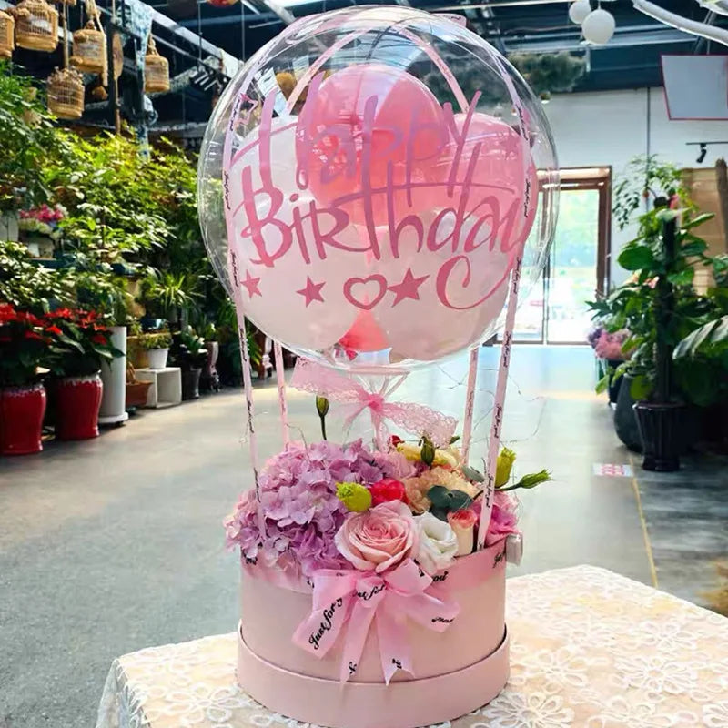 Large transparent Bobo balloons 3/5Pcs