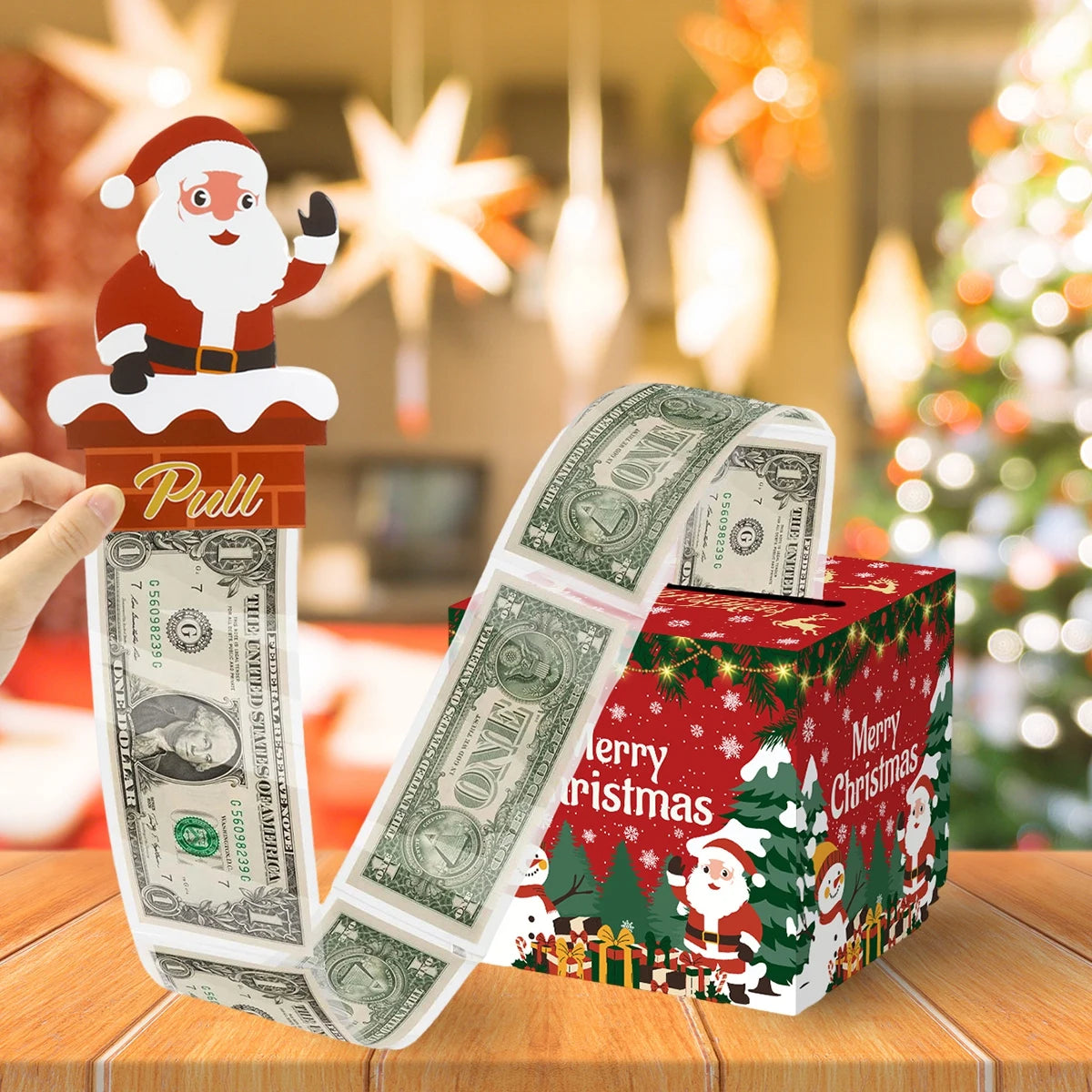 Christmas Cash Gift Box