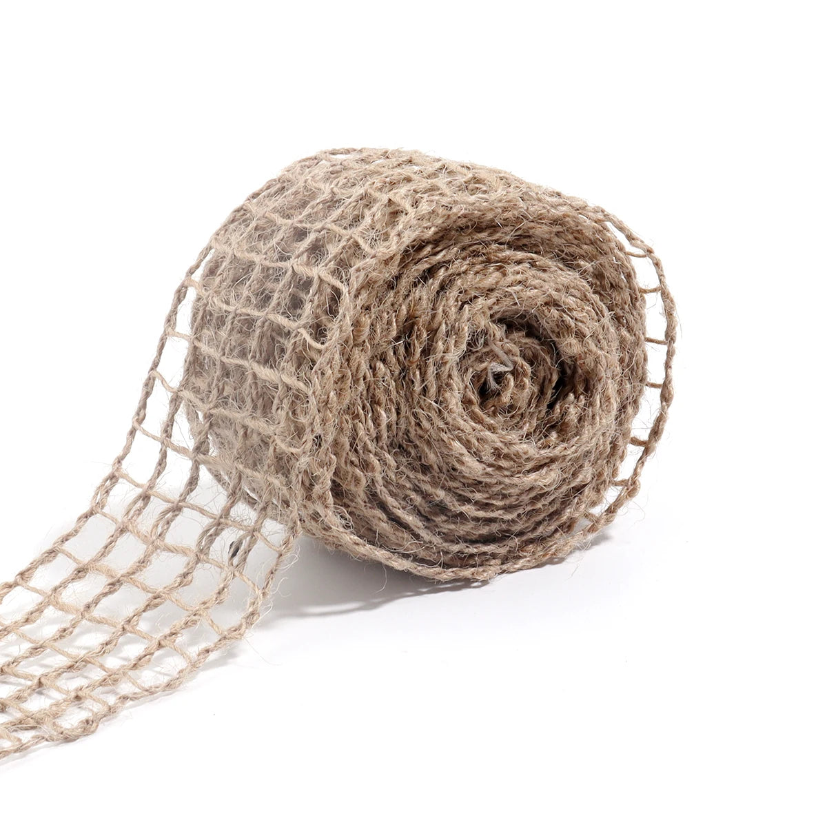 Macrame fabric ribbon linen 5/10Meters
