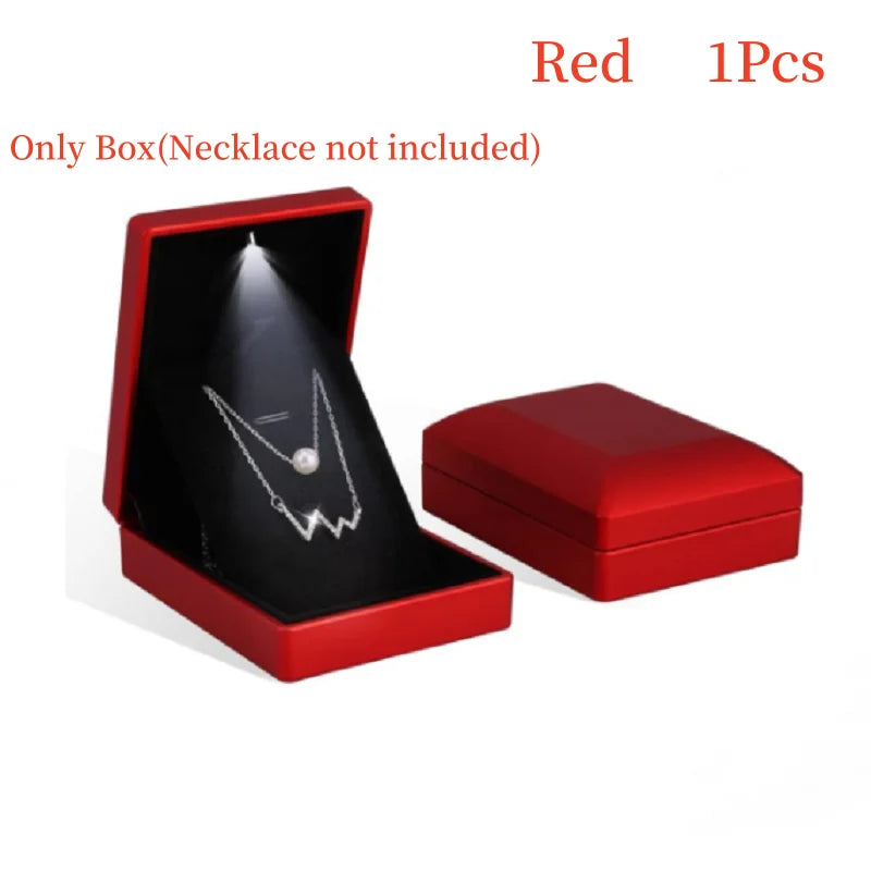 LED gift box for necklaces