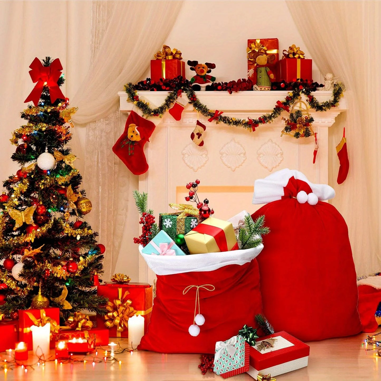 Extra Large Santa Gift Sack