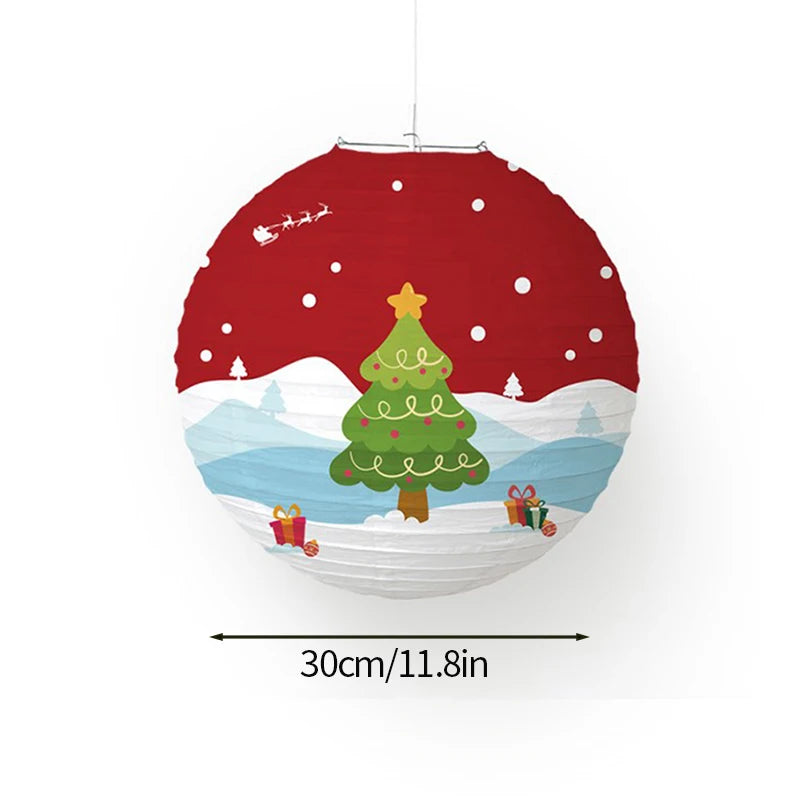 Xmas Pendant Paper Lanter