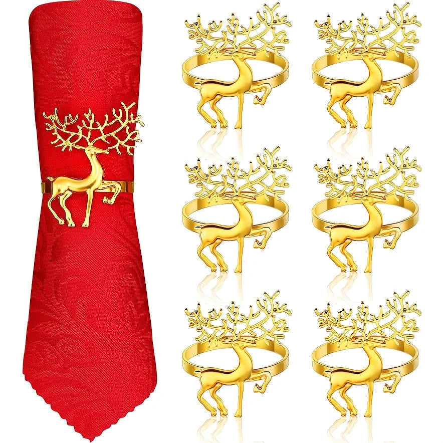 Xmas Table Napkin Rings