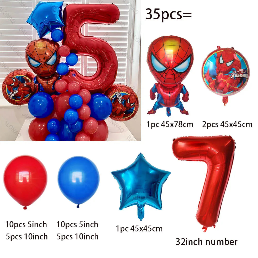Spiderman Foil Helium