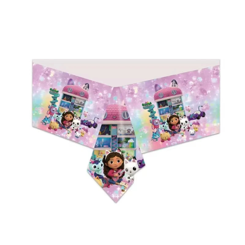 Gabby Dollhouse Party Tableware Set