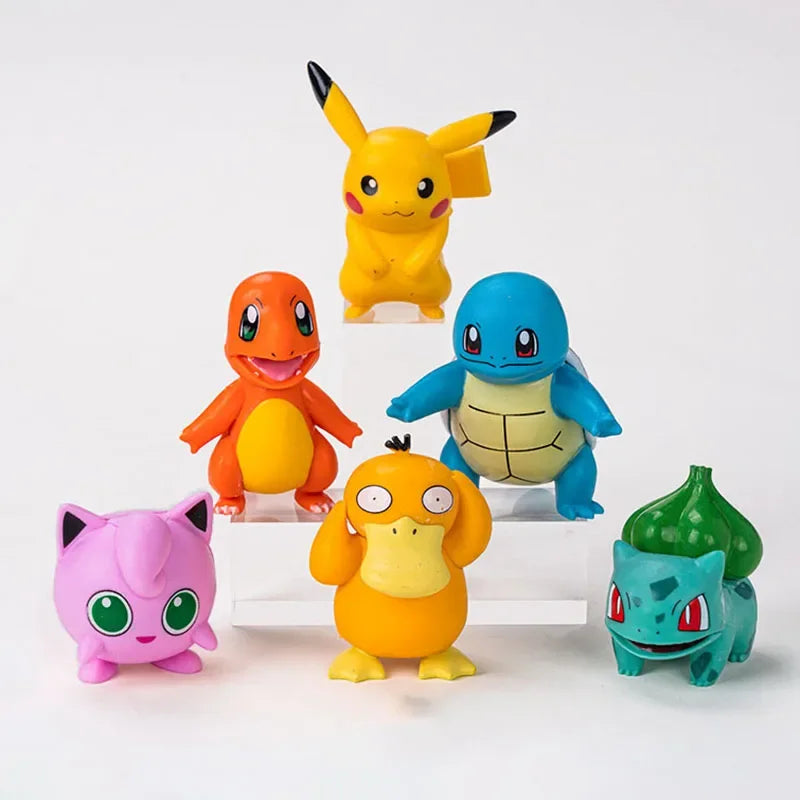 Pokemon figure cake decoration13Pcs/se