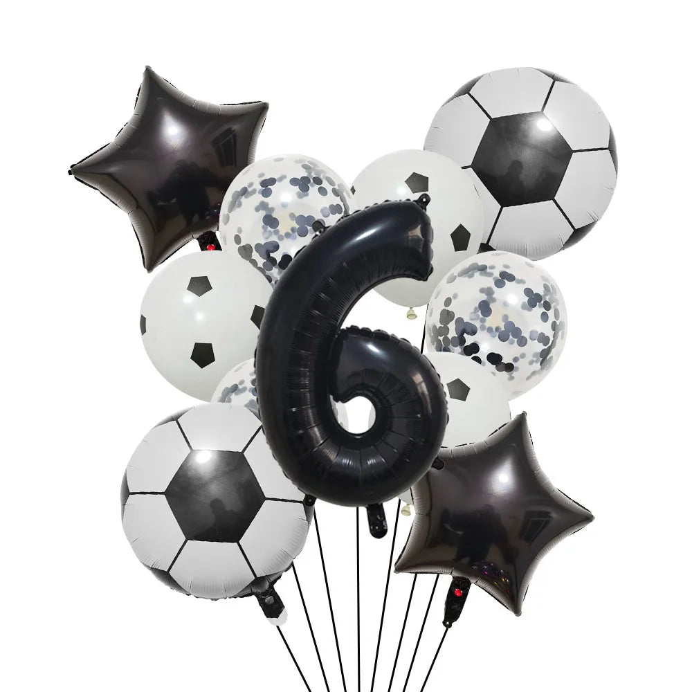 1 Set Helium Football Balloons Decorations 32Inch