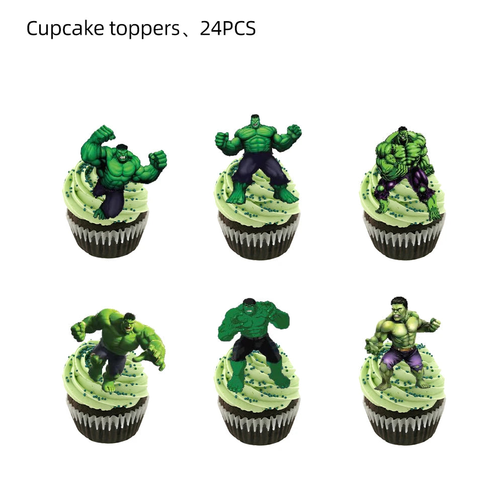 Caraktar cake decorations include cake topper