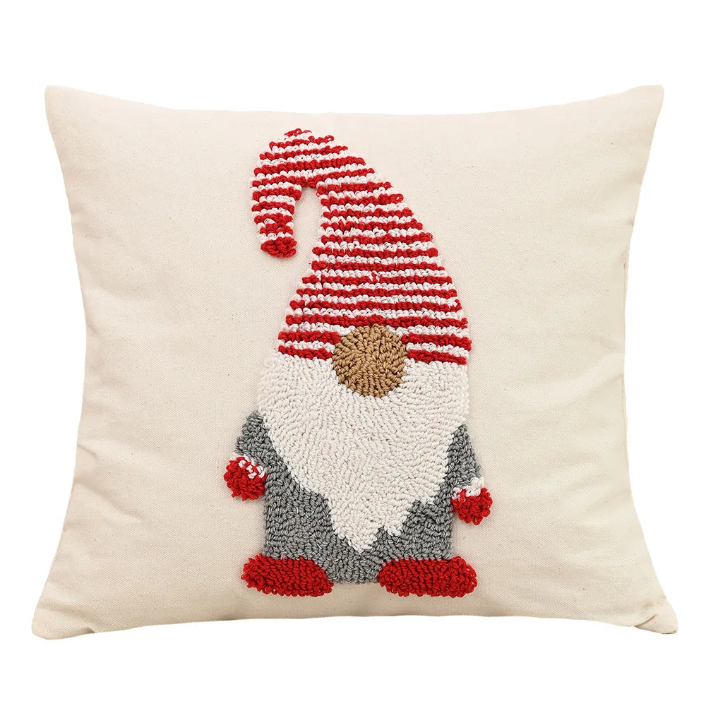 Sorino Christmas Cartoon Tufted Pillowcase