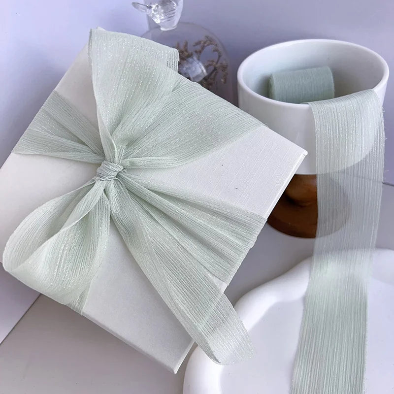 Chiffon silk ribbon