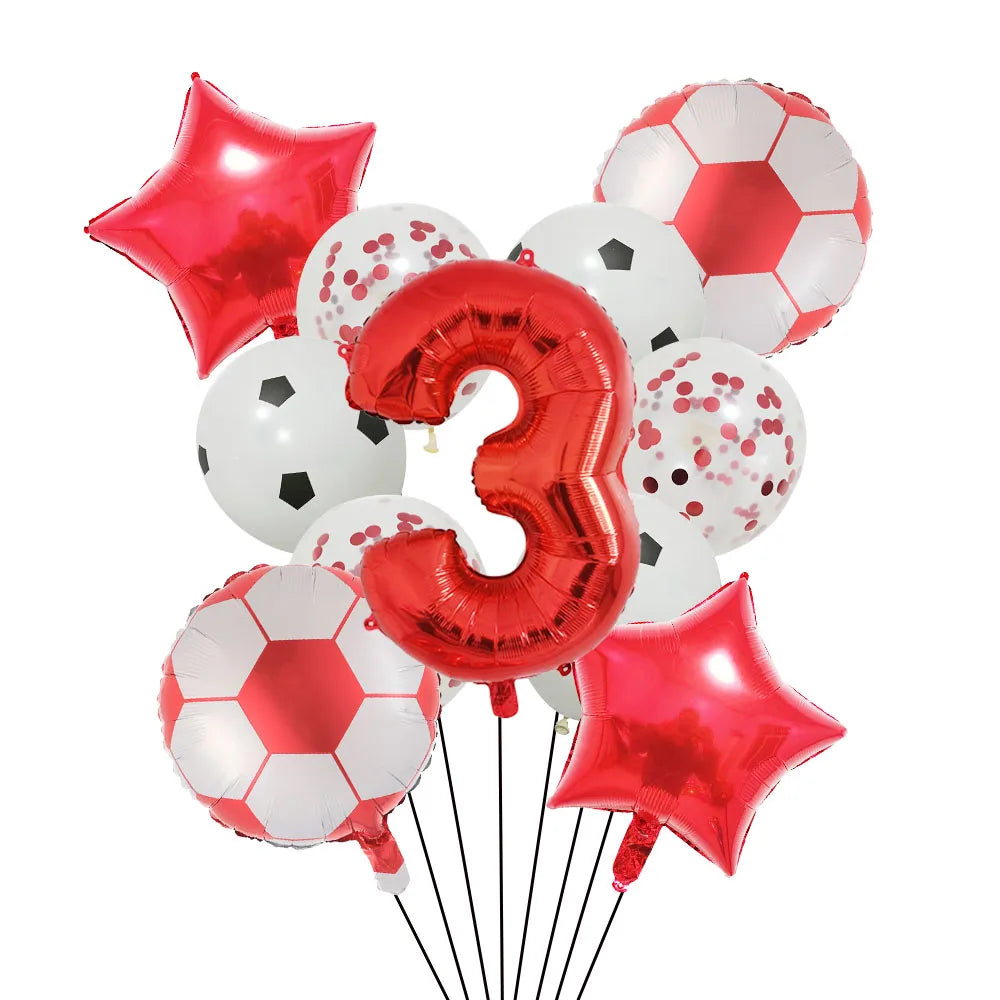 1 Set Helium Football Balloons Decorations 32Inch