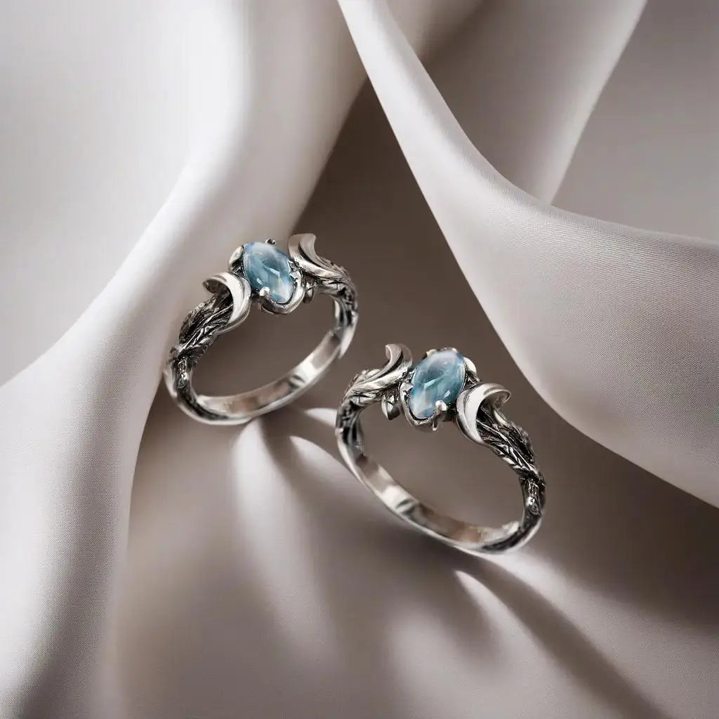 Vintage Natural Moonstone Ring