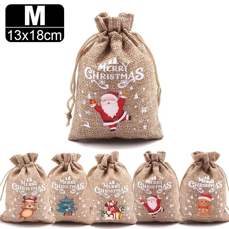 30/1pcs Snowman Candy Packaging Bags