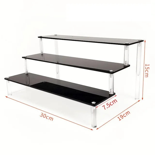 1-5 Tier Clear Acrylic Display Stand
