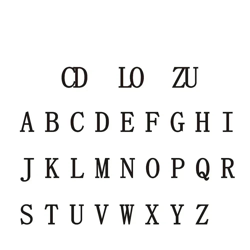 Anpassad initialbrosch