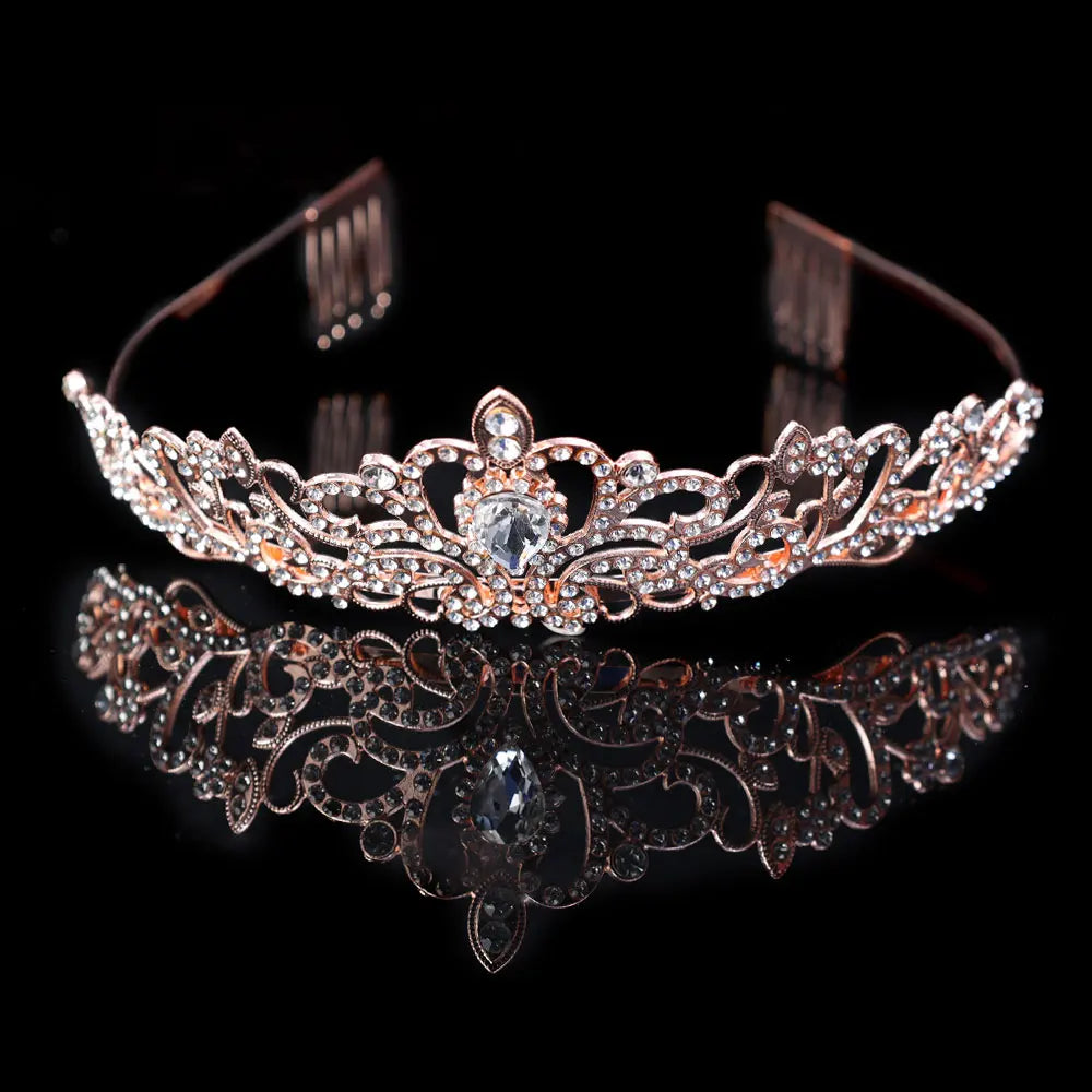 Crystal tiara Rhinestone crown