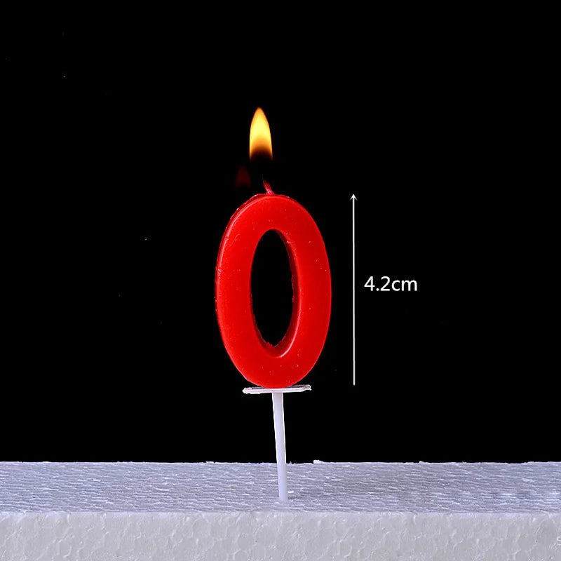 1Pcs number cake topper candles
